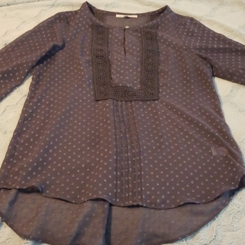 Daniel Rainn sheer tunic